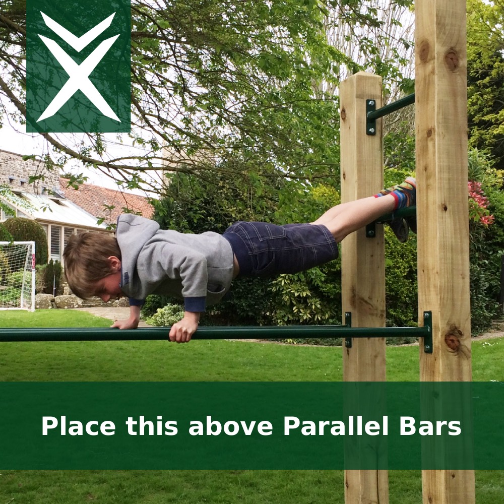 406mm (16 inch) decline press up bar