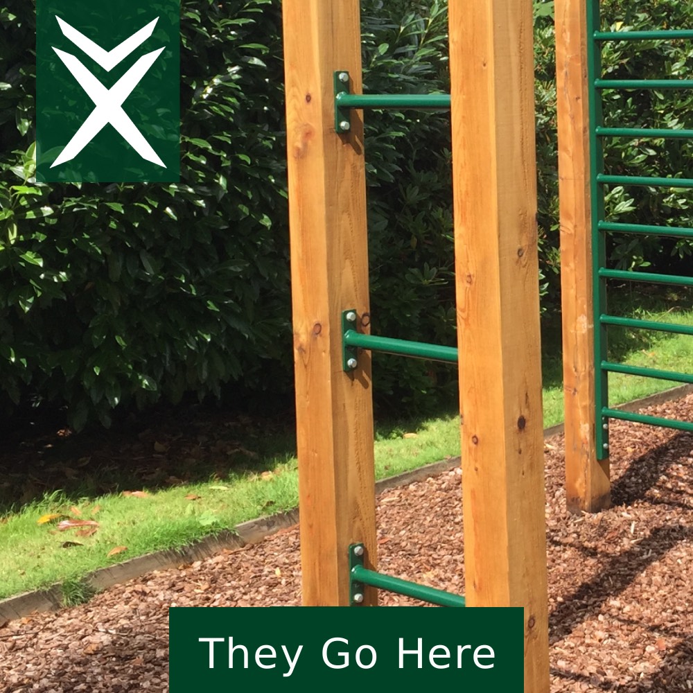 ladder bars for monkey bars