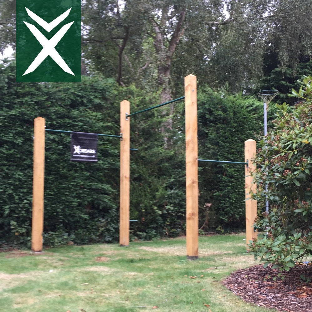 triple pull up bar kit